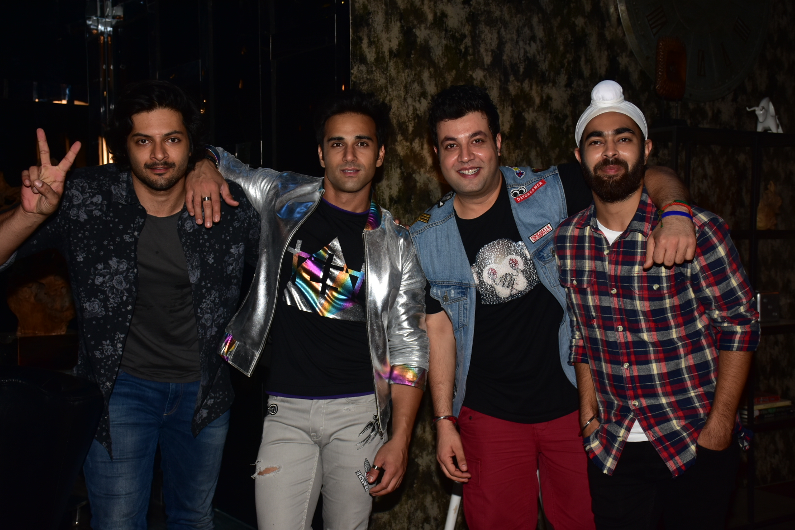 Team Fukrey Returns shoot for a promotional song in Mumbai