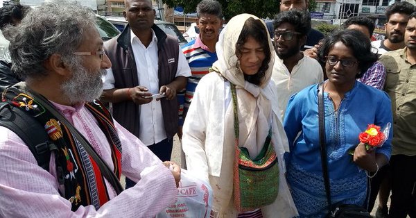 Irom Sharmila gets married in Kodaikanal