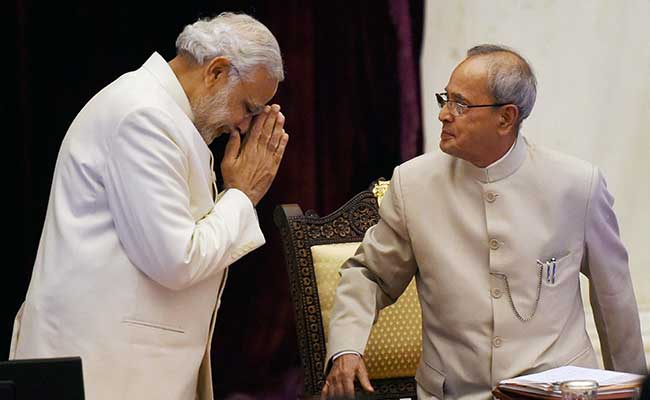 Farewell letter from Modi touched heart of Pranab Da