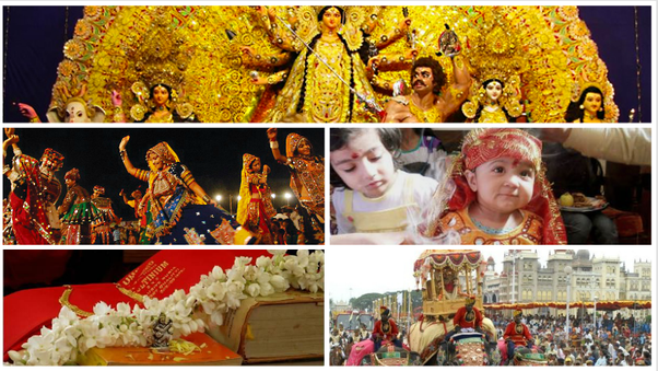 Navratri, the 9 Sacred Nights, in its own way in India