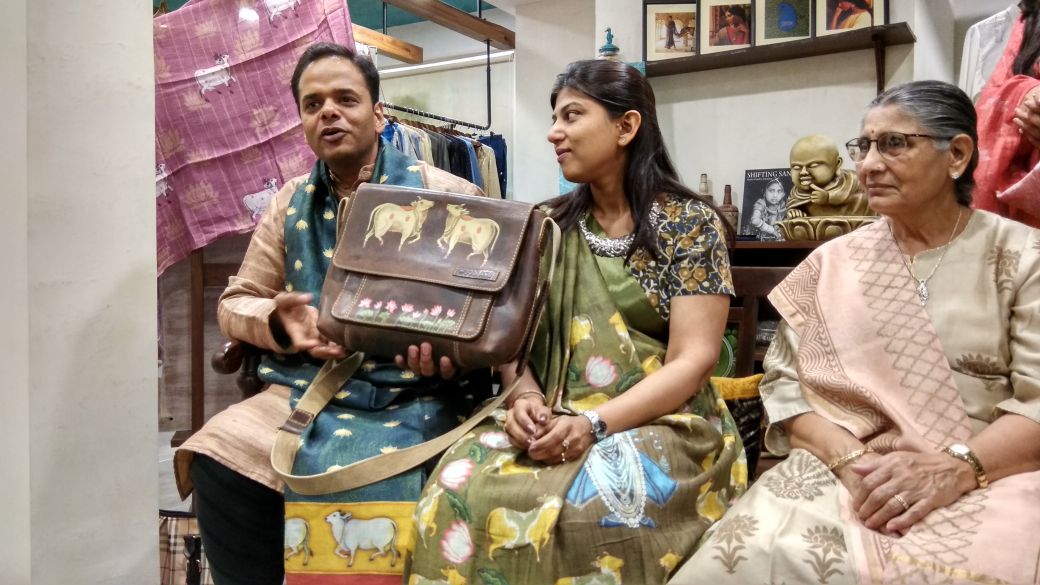 Delhi couple on a mission to revive traditional Pichhwai art