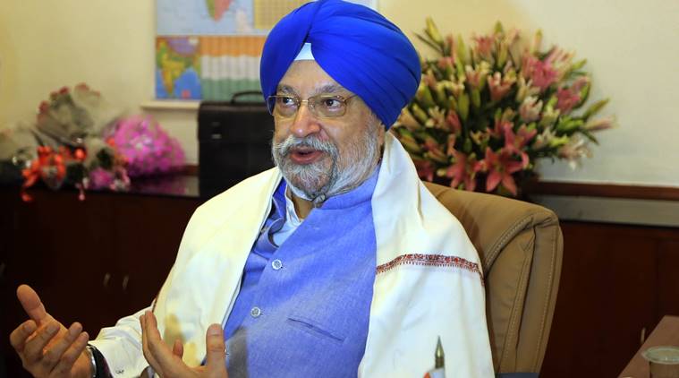Hardeep Singh Puri files nomination for RS
