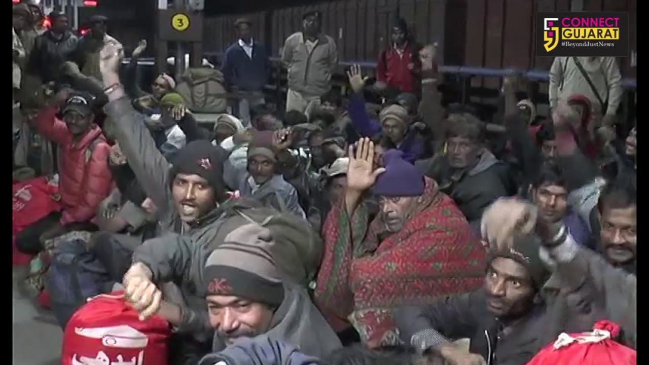 74 fishermen released from Pakistan jail reached Vadodara