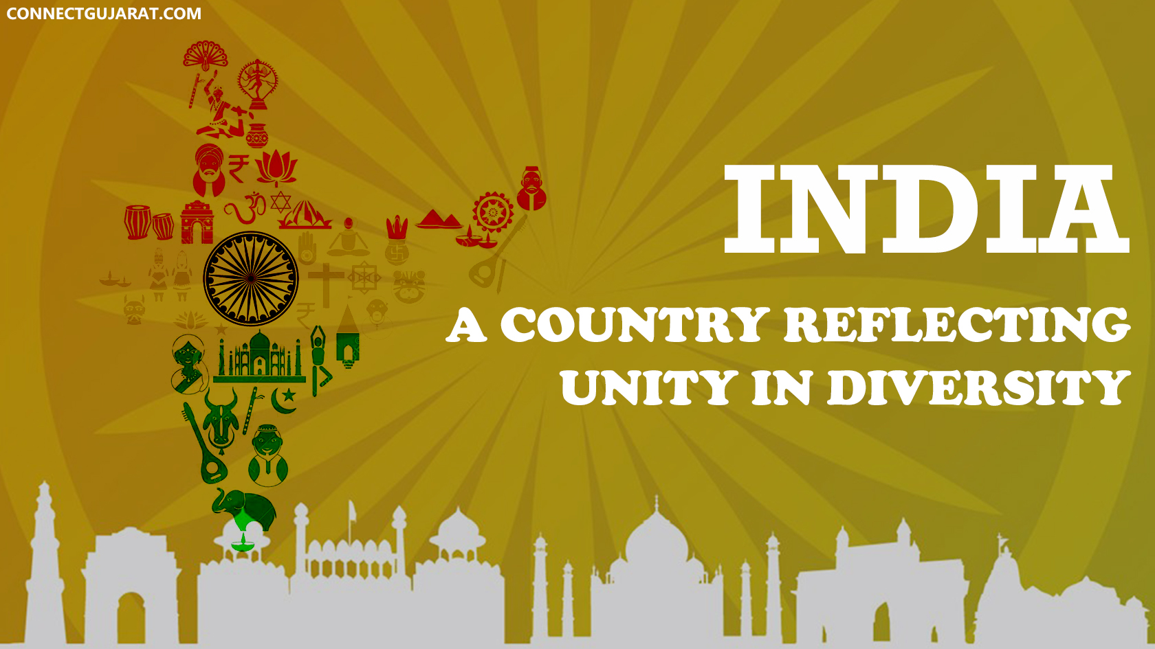 India, a country reflecting Unity in Diversity