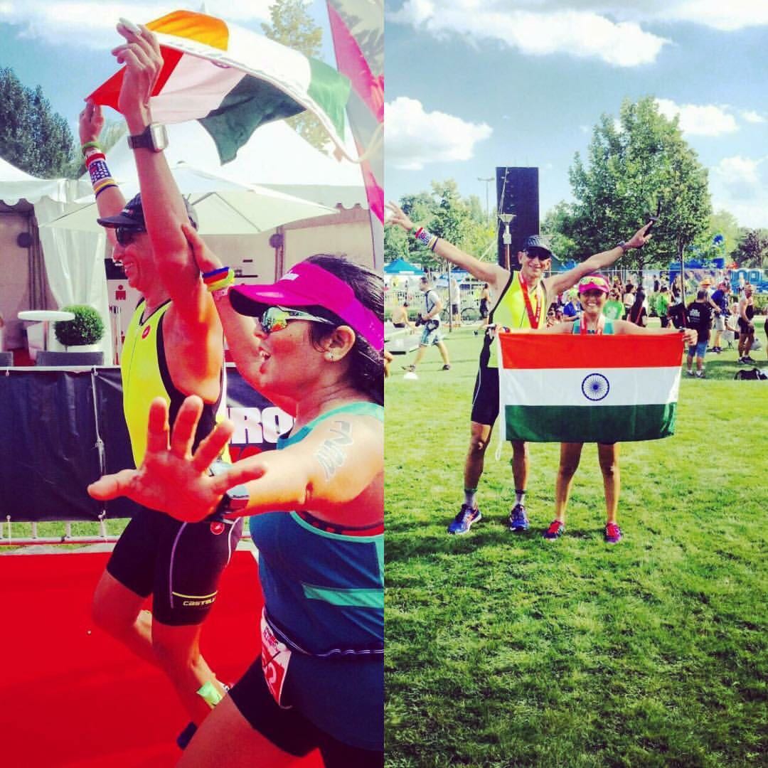 Two women from Vadodara proved their mettle in iron man challenge
