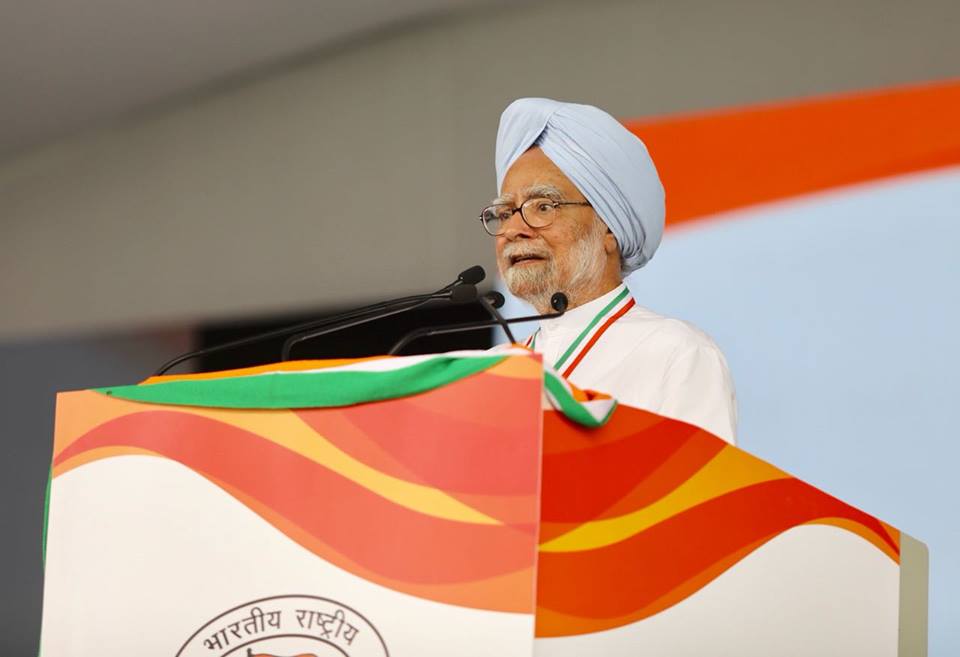 Democracy of the country is in danger with the says Manmohan Singh