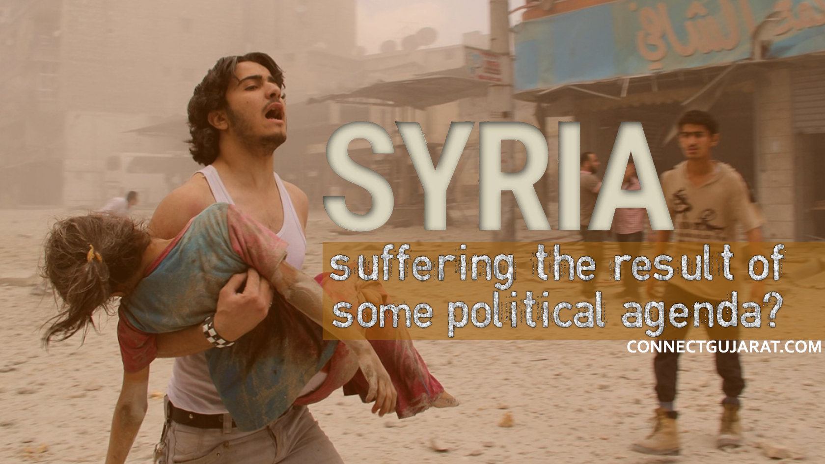 Is Syria suffering the result of some political agenda?