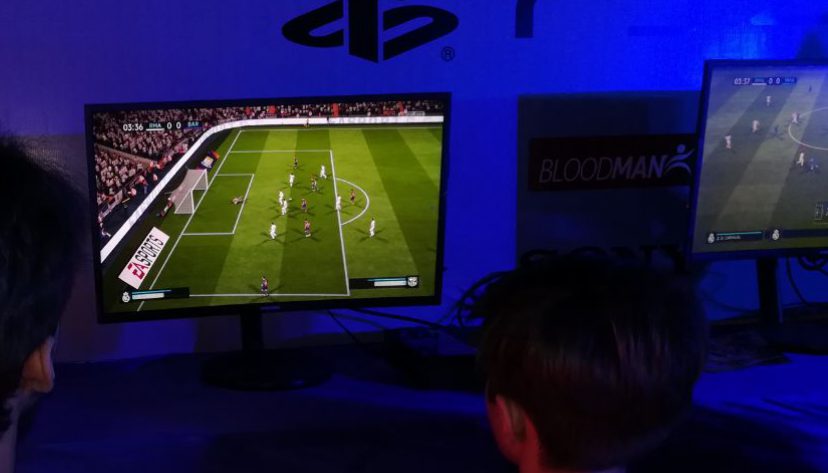 Players fight it out in FIFA kick off Gujarat simulation game