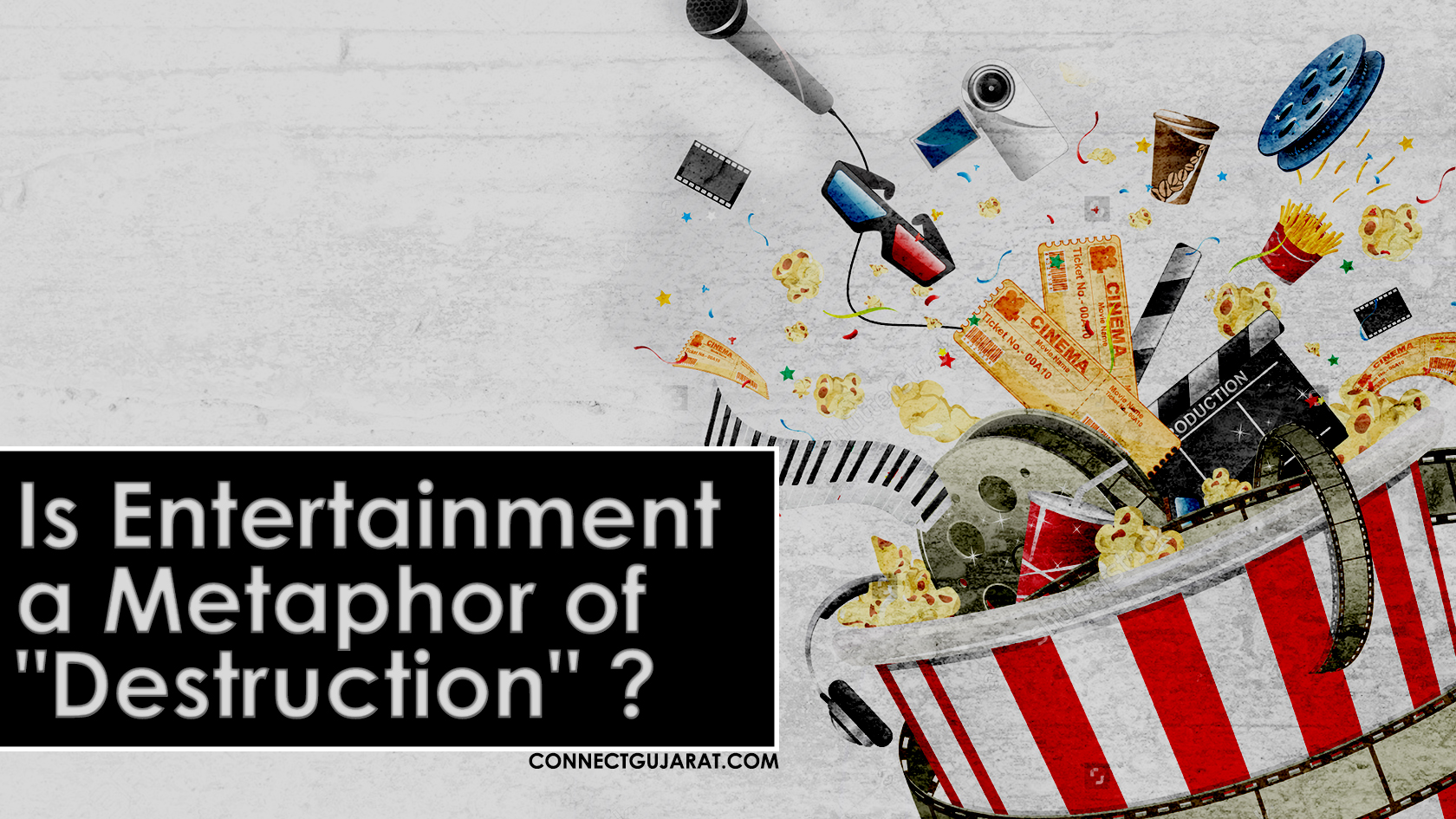 Is entertainment a Metaphor of Destruction