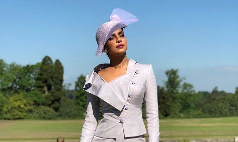 Priyanka looks stunning in the royal wedding
