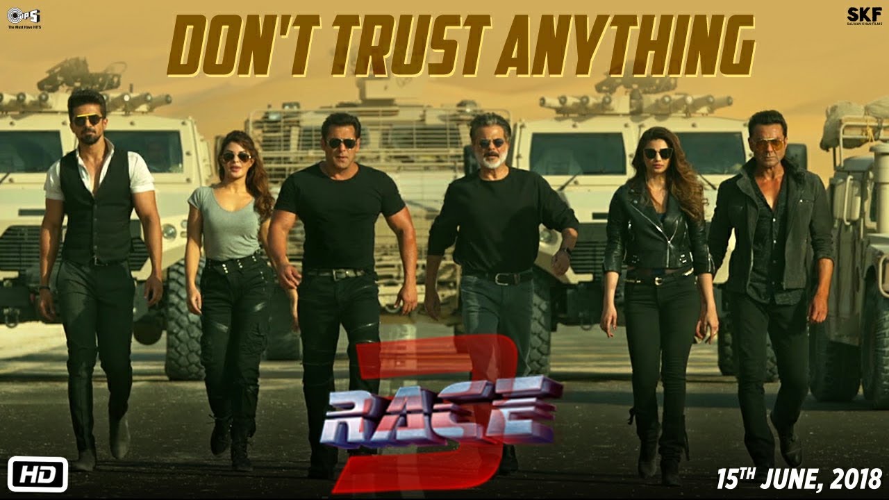 Race 3 Directed by Salman Khan not Remo D’souza