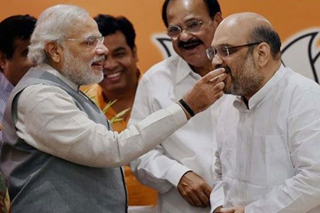BJP plan Grand celebrations for completing four years in rule “48 months vs 48 years”
