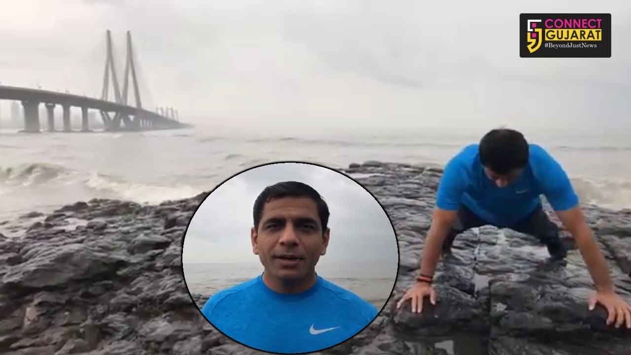Vadodara Mayor accepts fitness challenge post video on social media