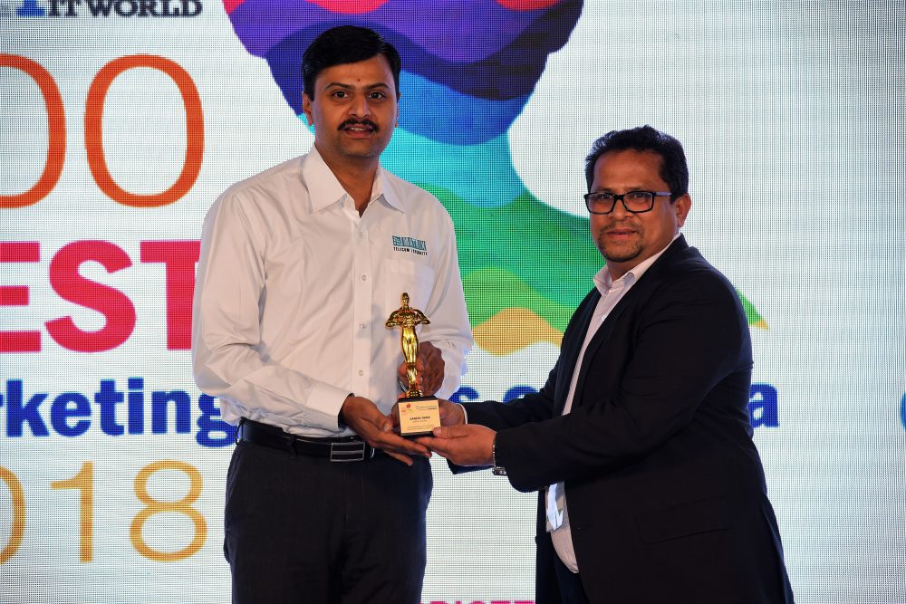 Matrix Wins Enterprise IT World 100 Best Marketing Minds of India 2018