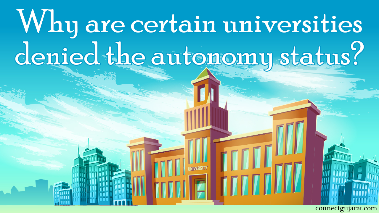 Why are certain universities denied the autonomy status?