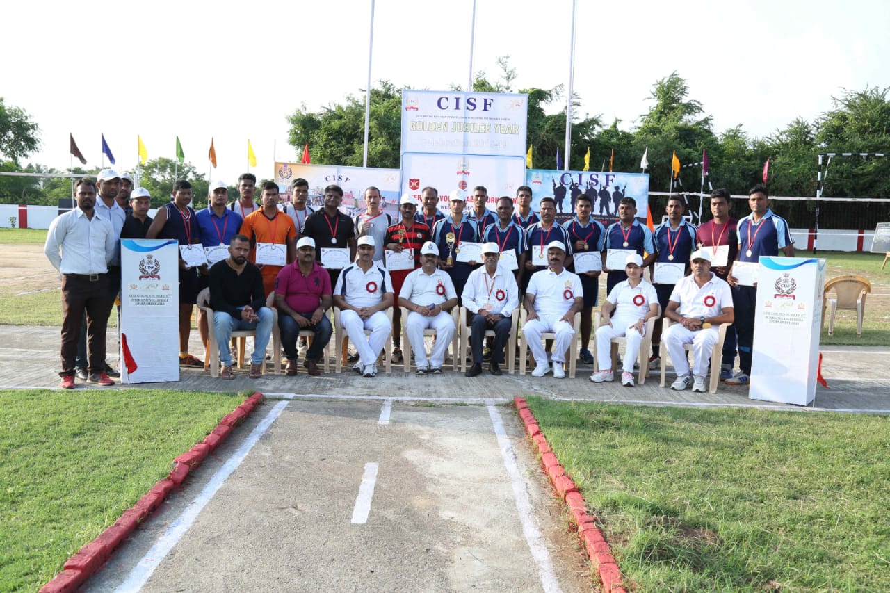CISF unit IOC Baroda won the western inter unit Volleyball tournament