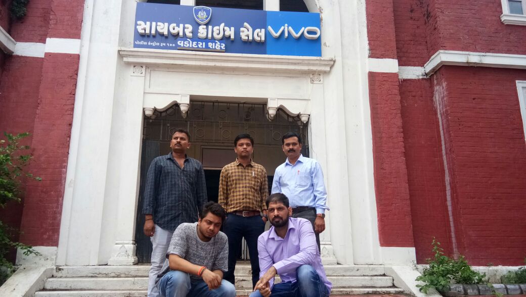 Vadodara crime branch cyber cell arrested two MBA professionals for cheating retired Army Colonel