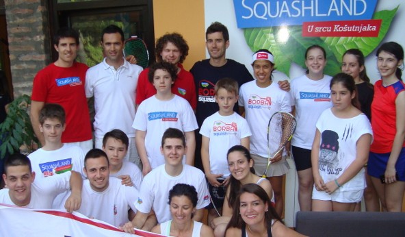 Serbian National Squash champion Jelena Dutina wants more girls participation from India in sports