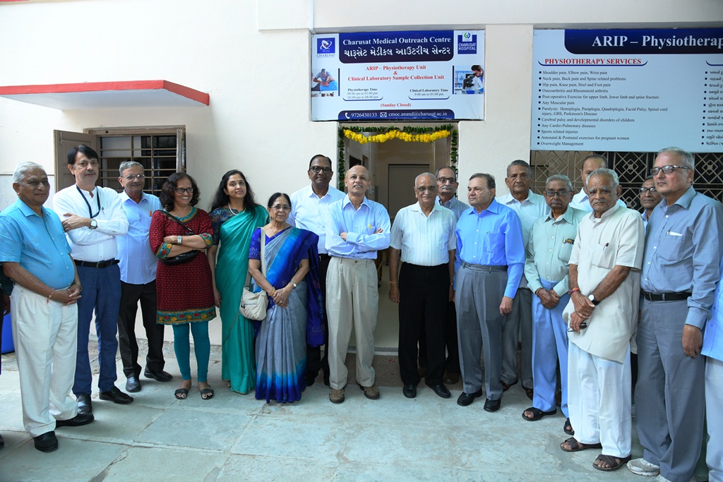 CHARUSAT Medical Outreach Centre commences in Anand