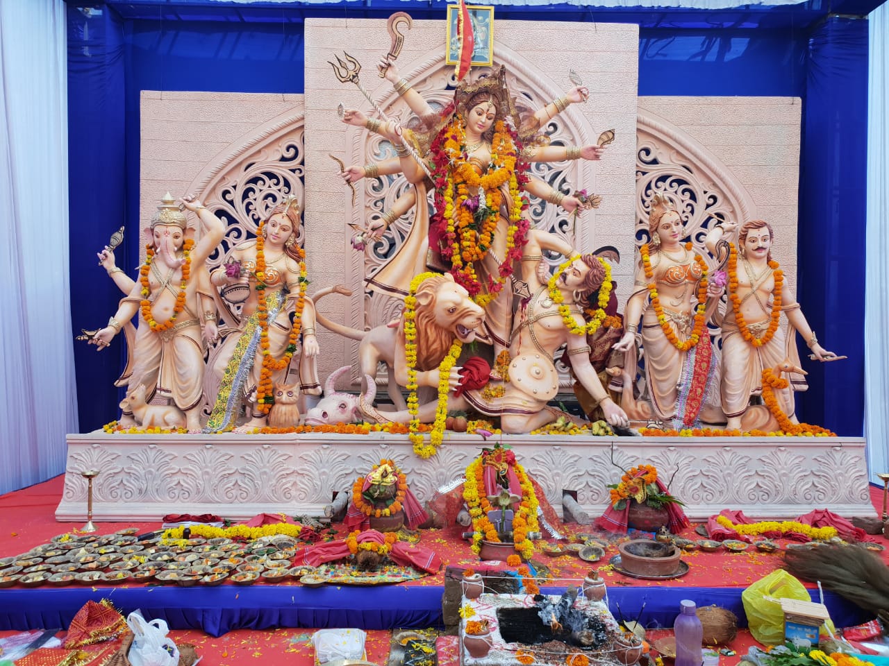 Odia Samaj in Vadodara organise their first Durga Puja