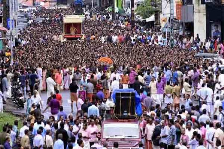 Thousands took part in protests against SC Sabarimala verdict in Kerala