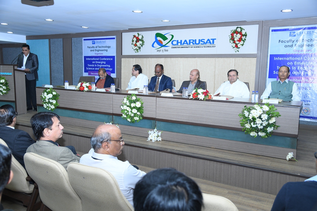 Charusat hosts an International Conference on Emerging Trends in Engineering, Science and Technology