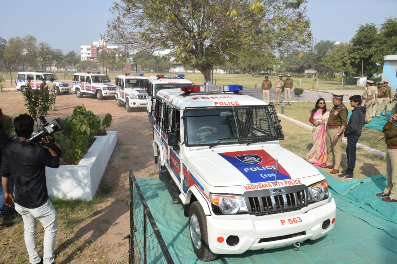 Vadodara police gets 94 new vehicles on 70th Republic day