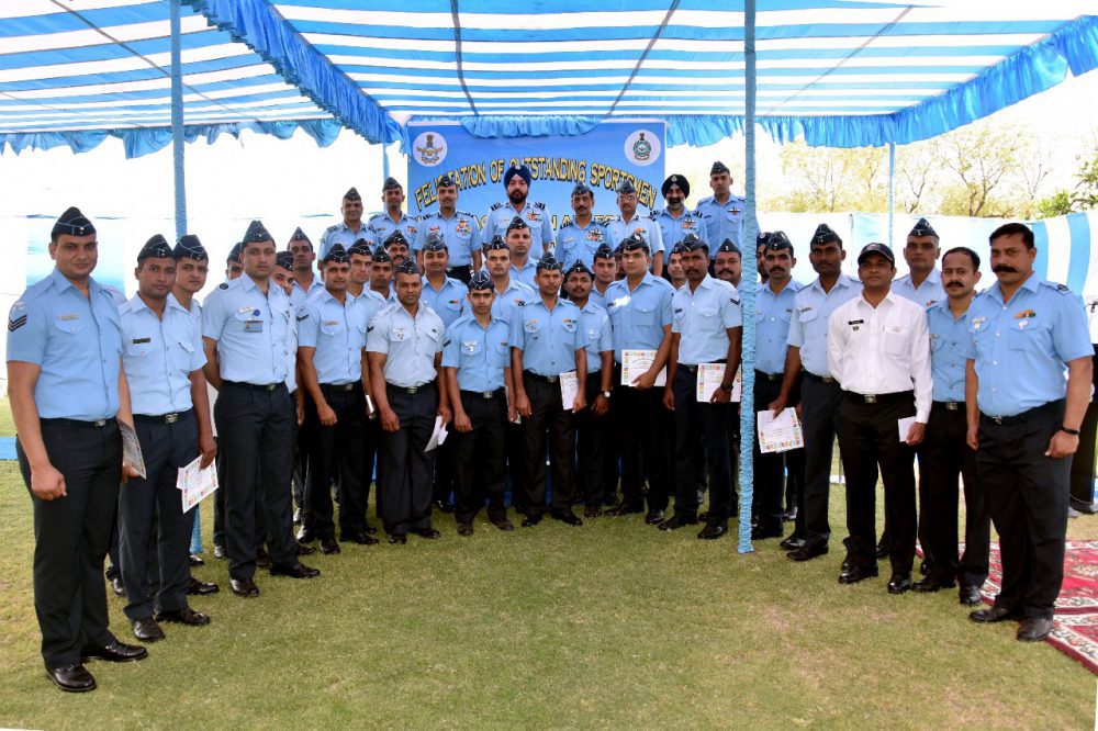 SOUTH WESTERN AIR COMMAND FELICITATES OUTSTANDING SPORTSMEN