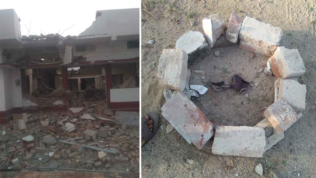 Naxals blow up Bihar BJP leader Anuj Kumar Singh’s  residence in Gaya