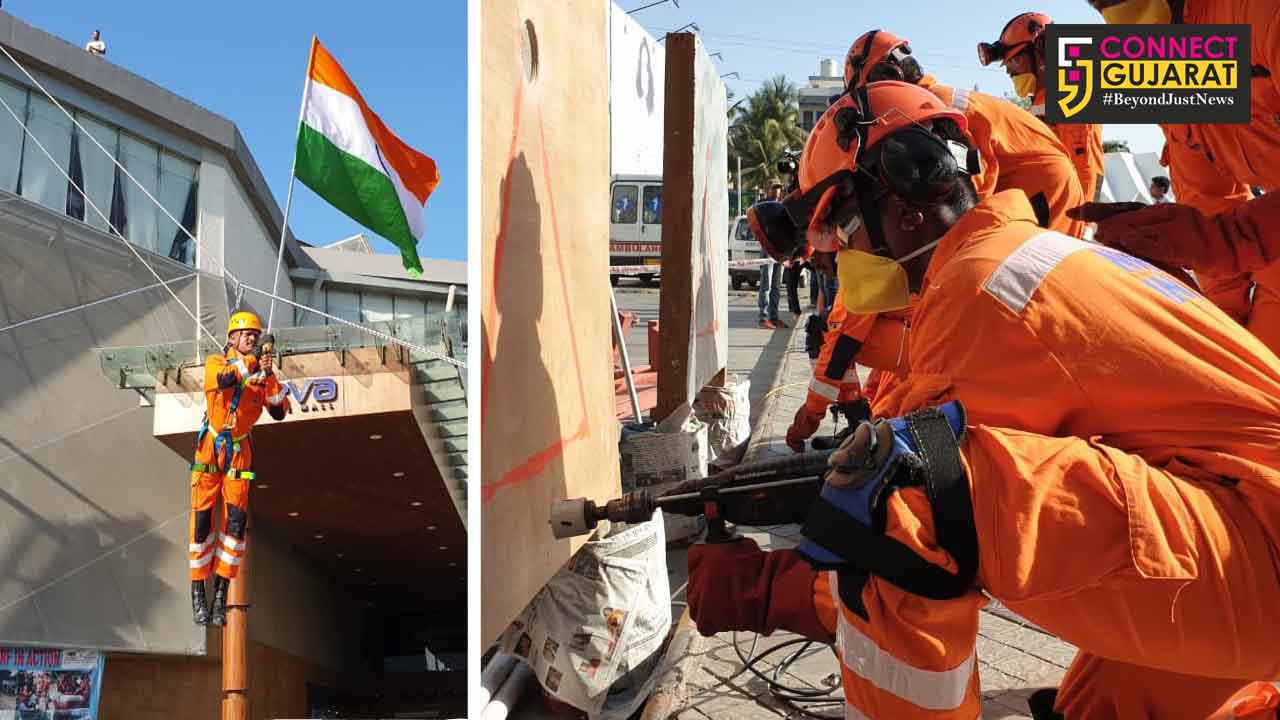 Joint Mock Exercise on Earthquake “Operation Eva” Conducted in Vadodara