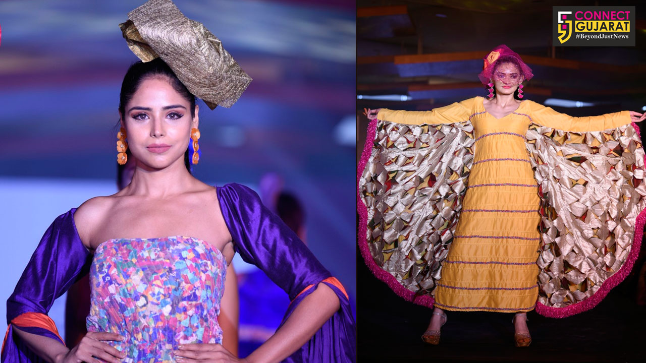 Parul University students Showcase their Eco Friendly Spring Collection