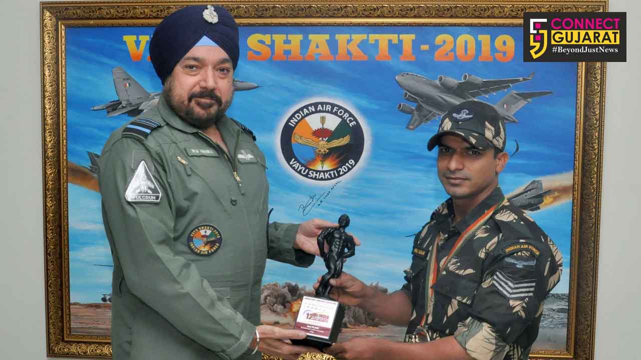 AIR WARRIOR WINS SILVER MEDAL IN NATIONAL BODY BUILDING CHAMPIONSHIP