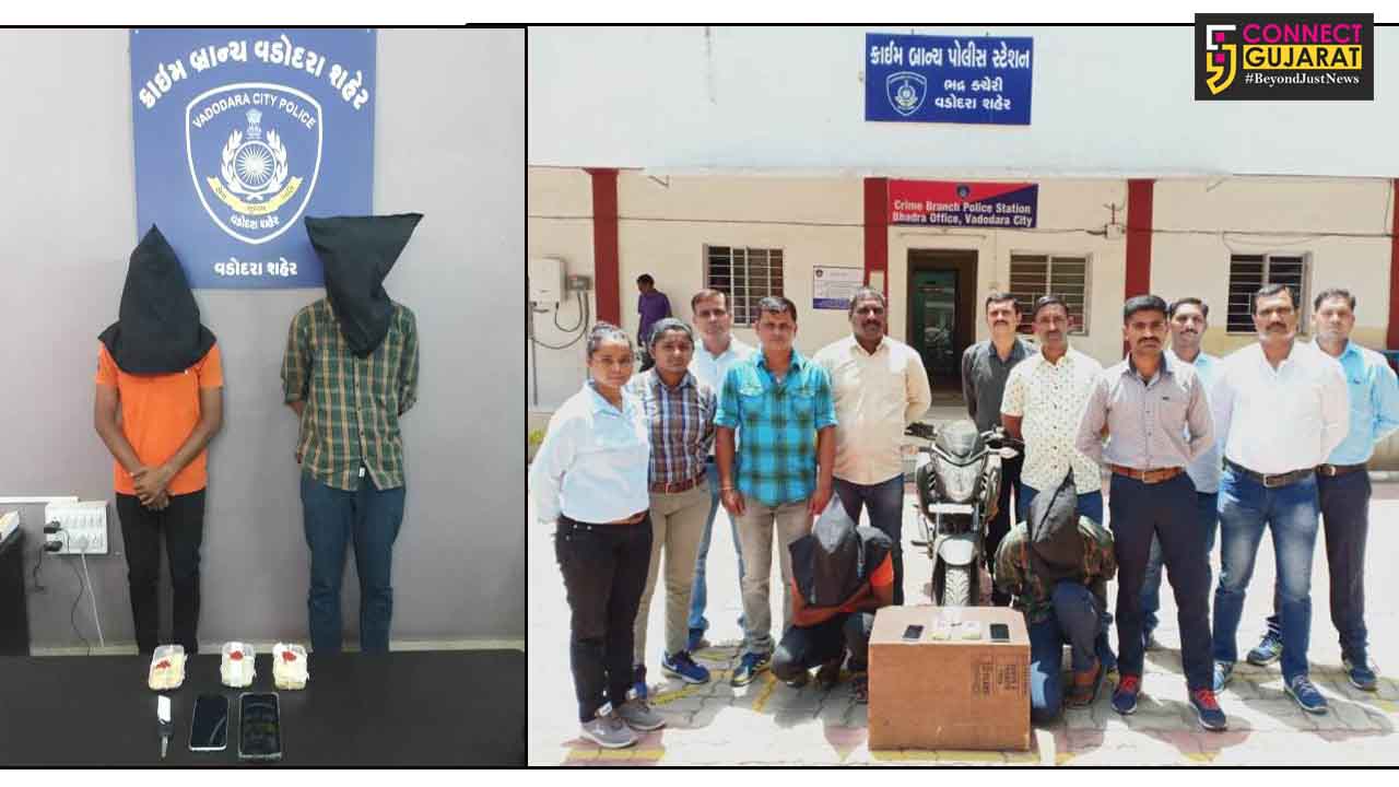 Vadodara crime branch arrested two along with a chemical engineer for chain snatching