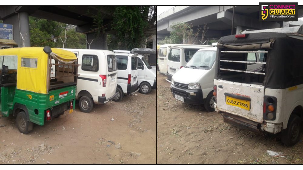 Vadodara RTO strikes on the school vans after the Ahmedabad incident