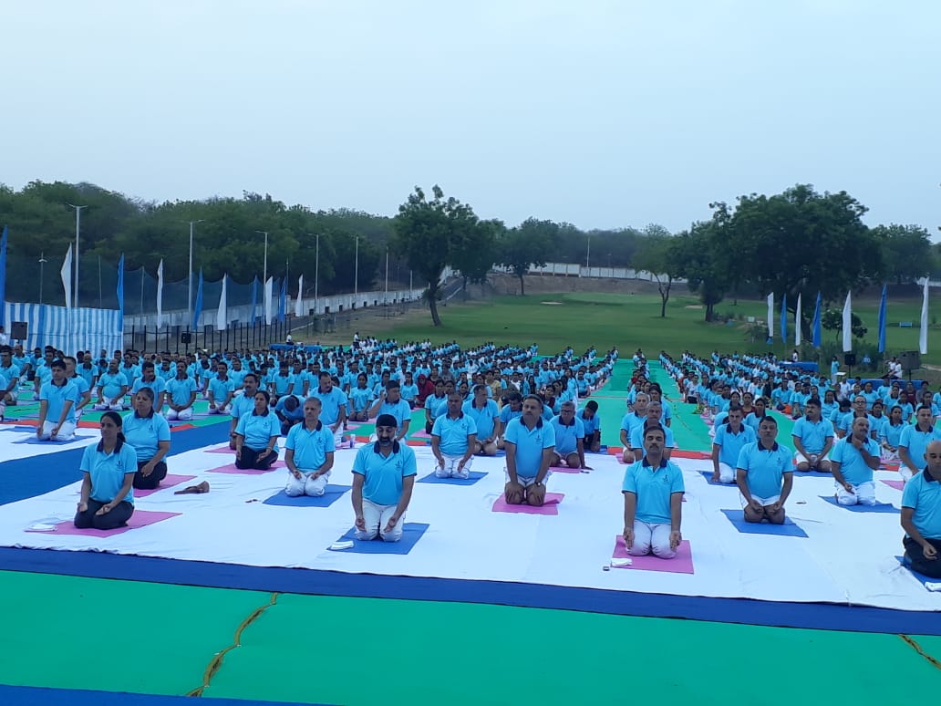 SOUTH WESTERN AIR COMMAND CELEBRATES 5TH INTERNATIONAL DAY OF YOGA