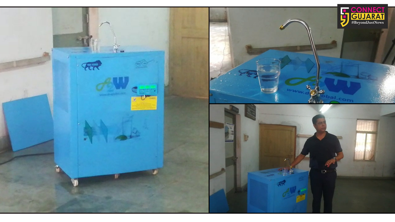 Vadodara based company launched innovative “A2W” Drinking Water machine