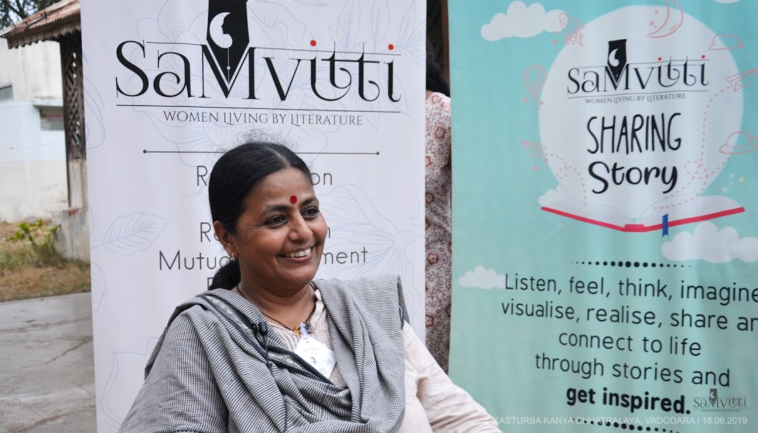 SahityaMitra Anjali Chhaya shared story of The Carpenter in SaMvitti story sharing initiative