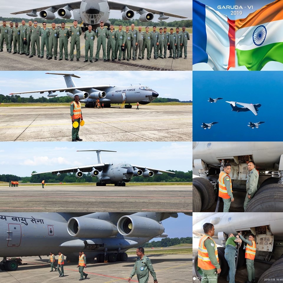 IAF contingent back in India after conclusion of EXERCISE GARUDA VI -2019
