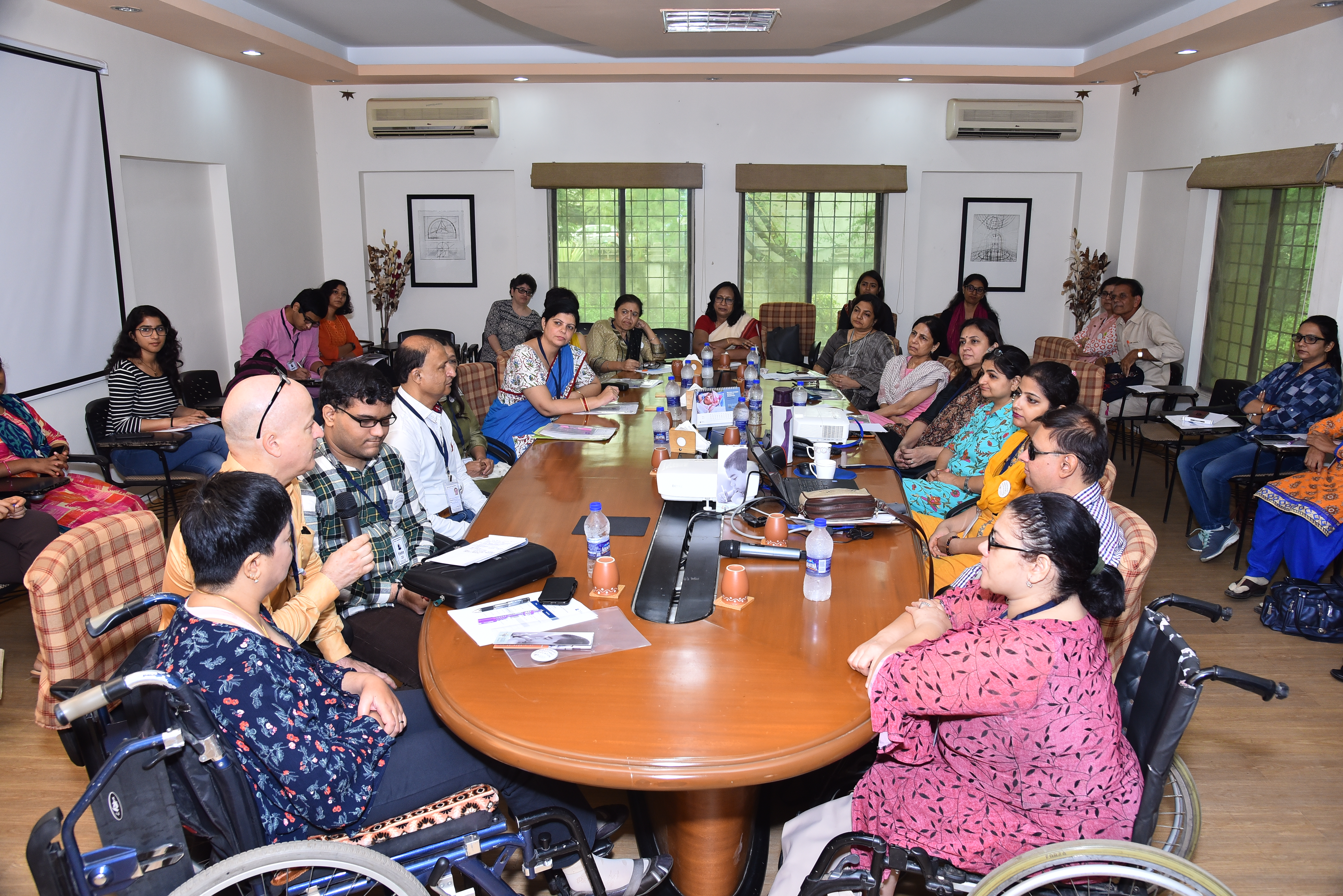 Group Discussion for perspectives of inclusive education organized by Consortium for Inclusive Education, Deepak Foundation