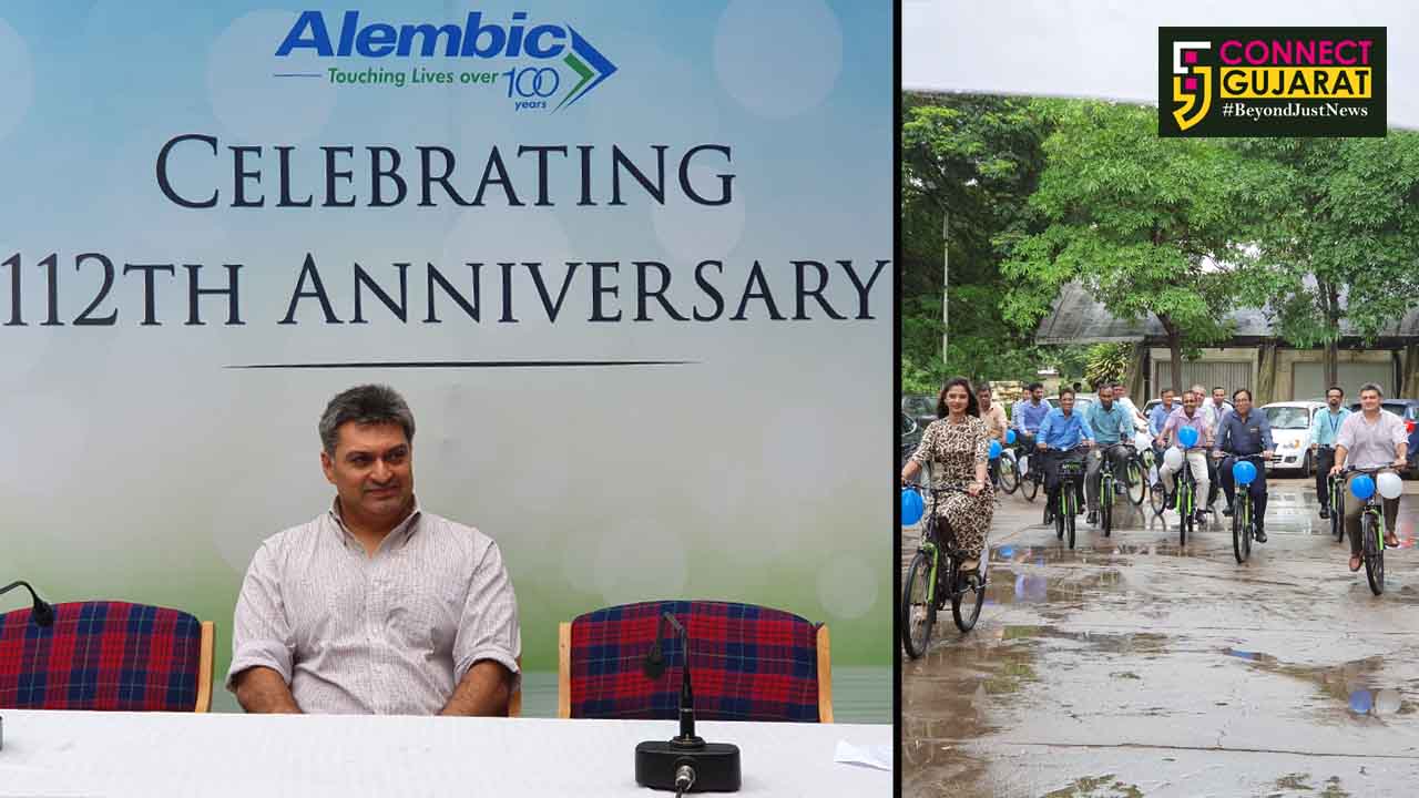 Alembic Group launch bicycle sharing concept on its 112th Anniversary Celebrations