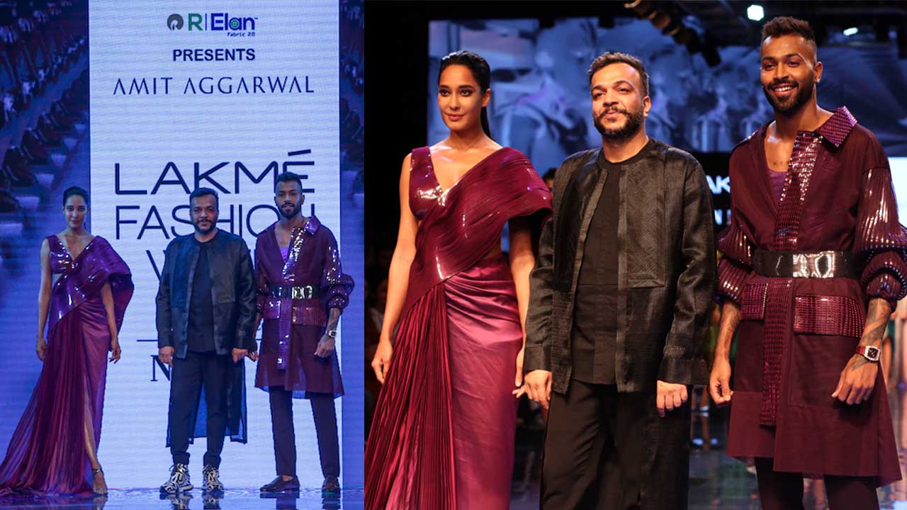 R|Elan™ and Amit Aggarwal End Day One at Lakmé Fashion Week Winter/Festive 2019 With A High-Tech Fashion Presentation