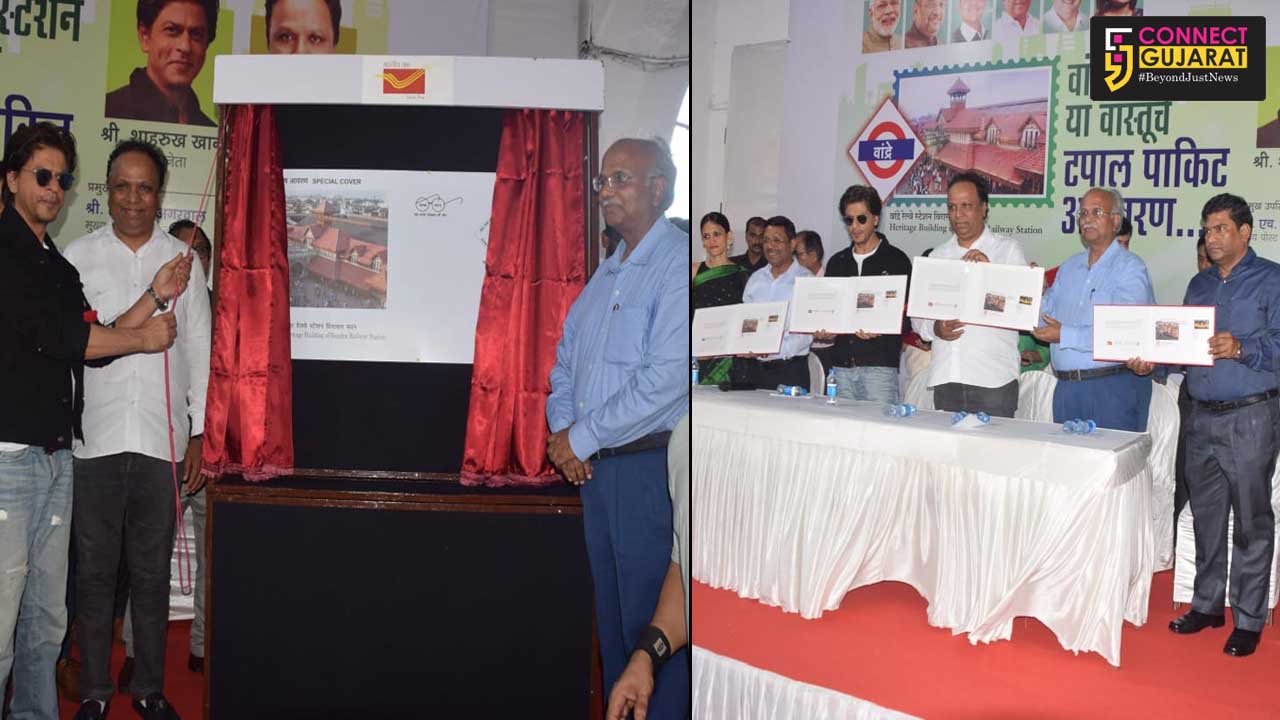 Special postal cover released celebrating the rich and glorious legacy of Bandra station