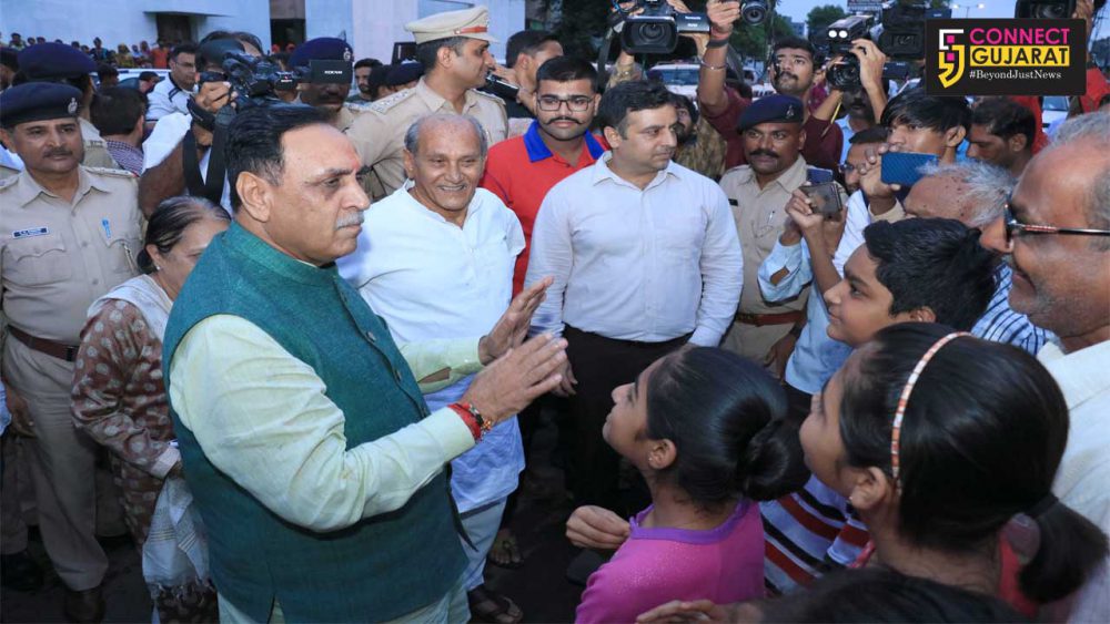 CM Vijay Rupani visited Vadodara