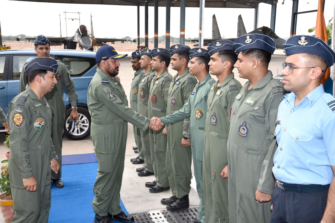 Aoc-in-c swac visits forward bases to review op preparedness and security arrangements