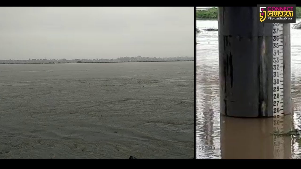 Due to increasing level of Narmada River, Bharuch city has been put on high alert.