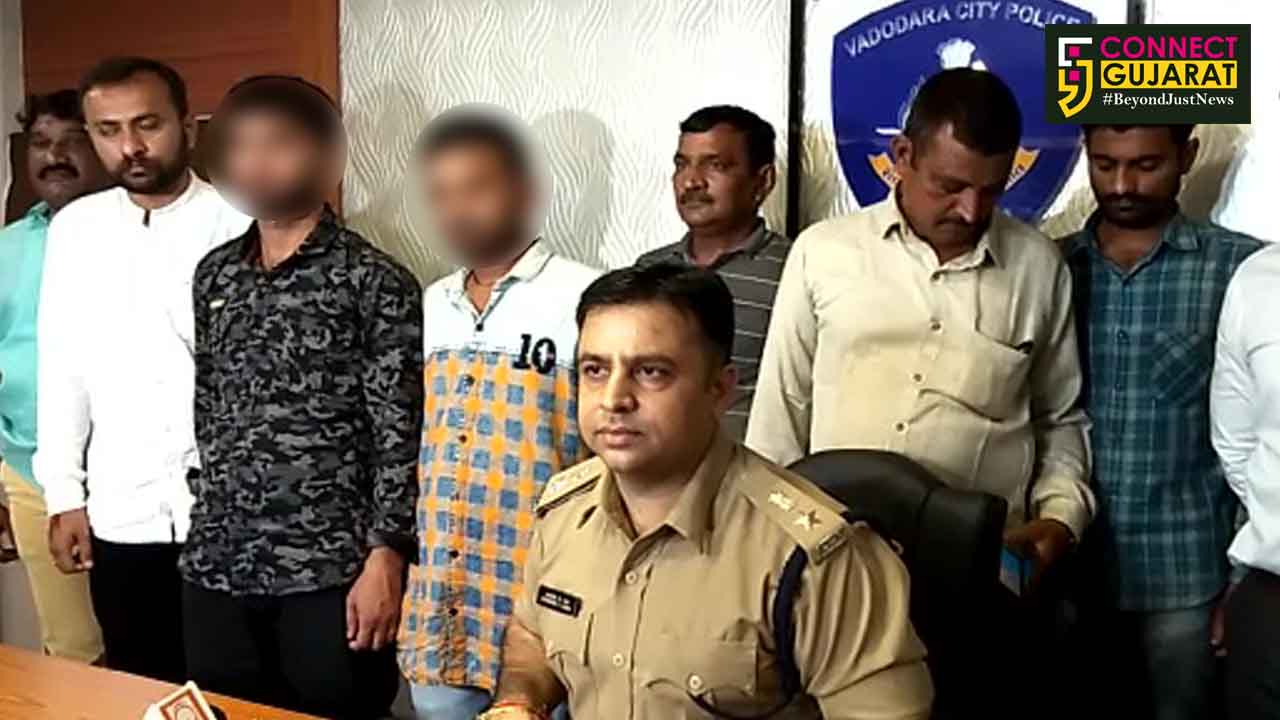 Two accused tried to spread panic in people arrested under various sections of IPC