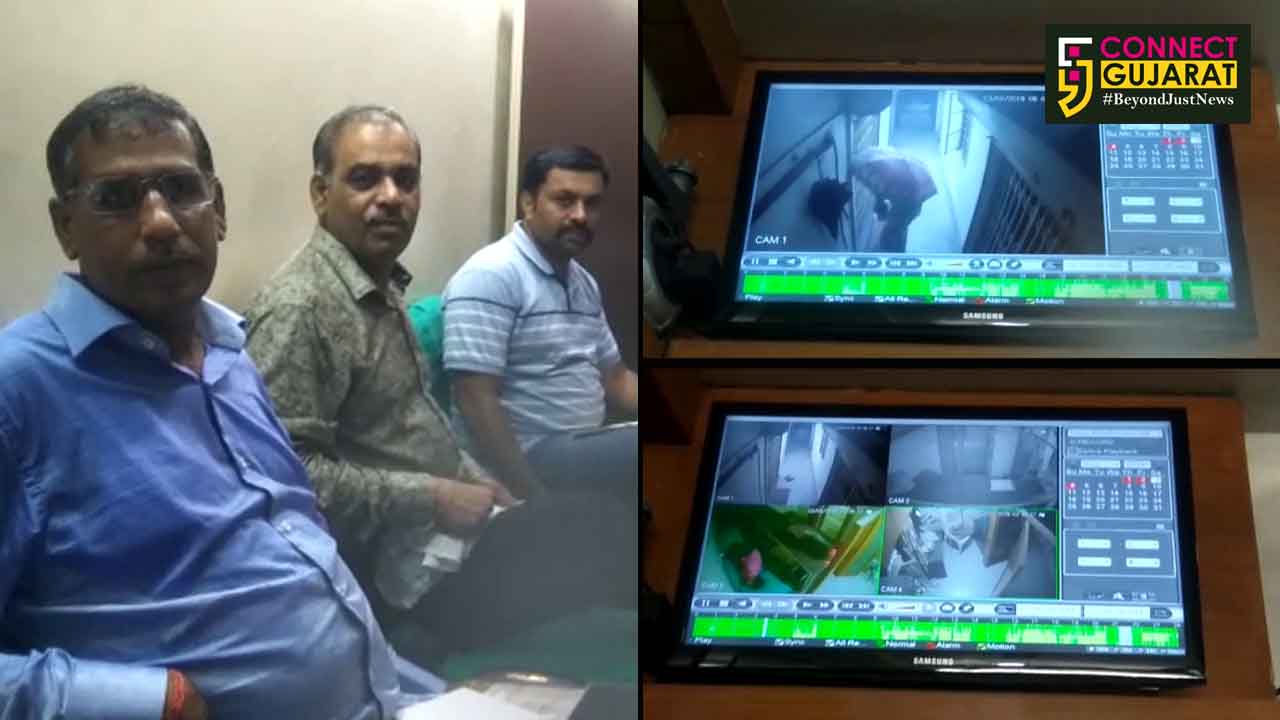 Vadodara police caught the accused Angadia employee for stealing cash and jewellery worth 64,20,000 rupees