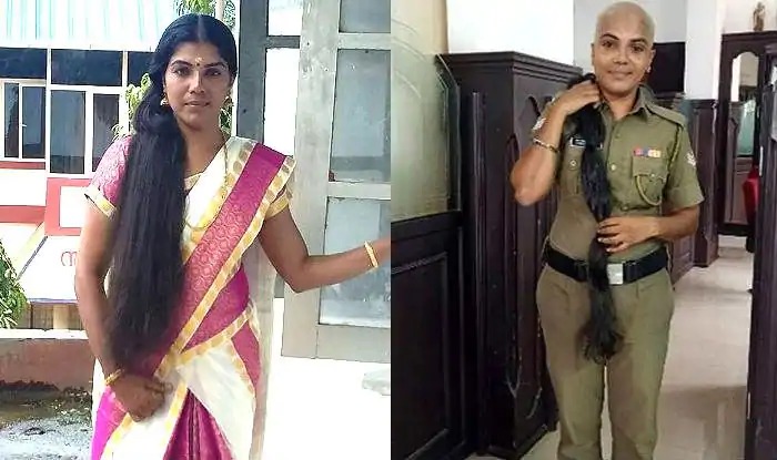 Kerala Cop Donates Her Knee-Length Hair to Cancer Patients
