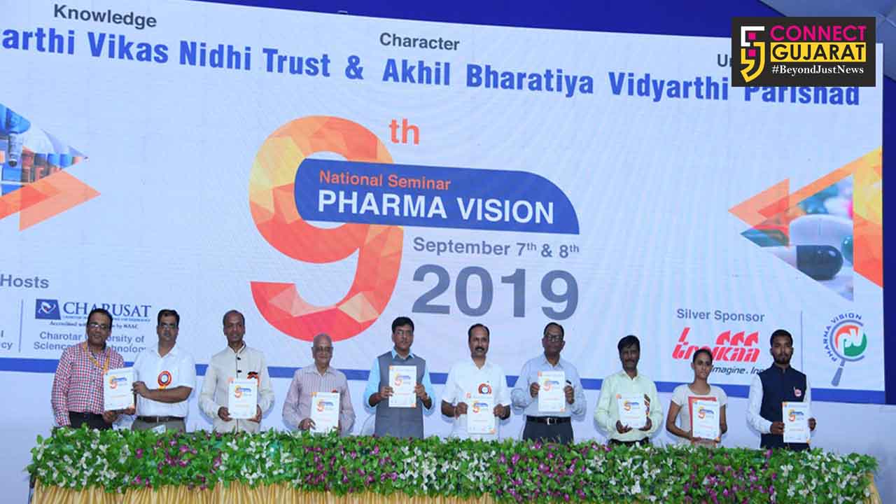 “National progress is possible only with the research and modernization” said deputy CM Nitin Patel at Pharma Vision