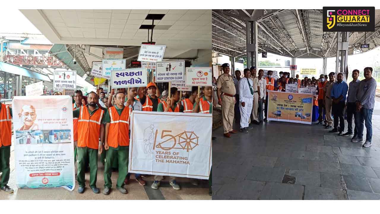 WR conducts special cleanliness drive at stations and trains